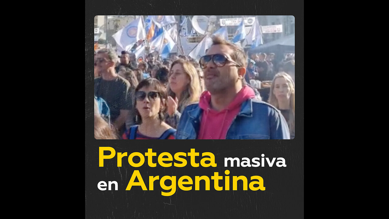 Masiva marcha en Argentina por la “supervivencia” de la universidad pública