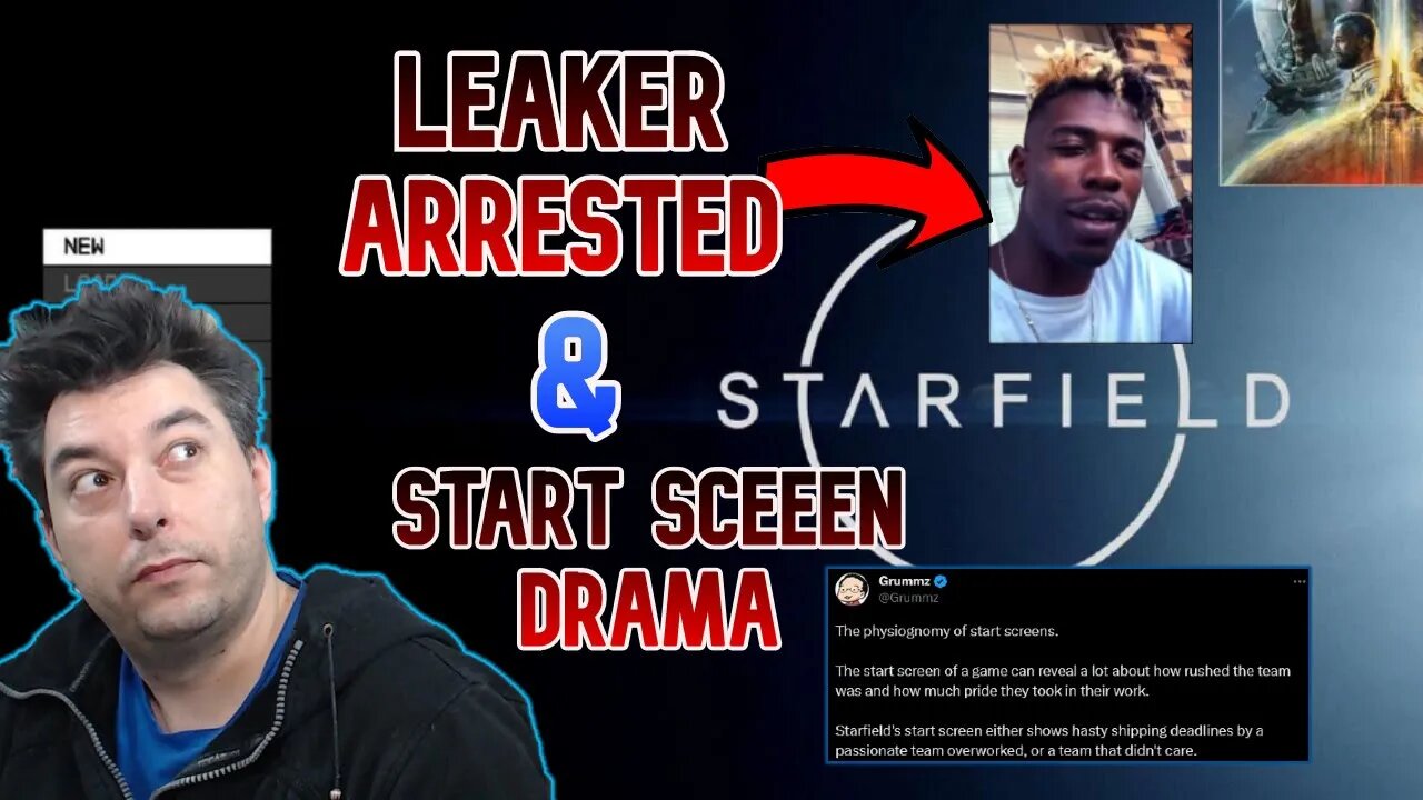 Start Screen Controversy With Starfield And Arrests Over Stolen Copies Of The Game