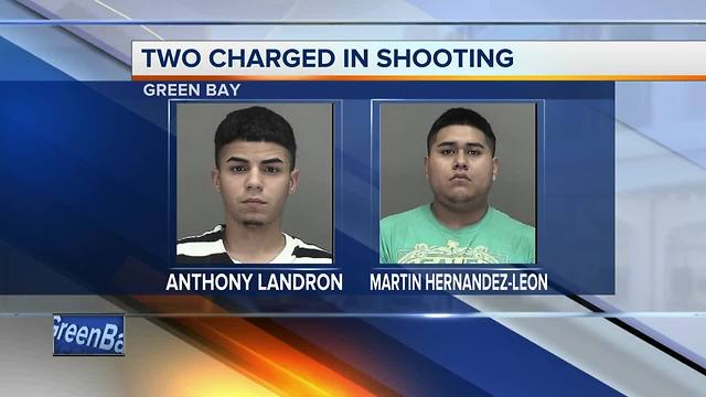 Two men charged in connection with Green Bay shooting