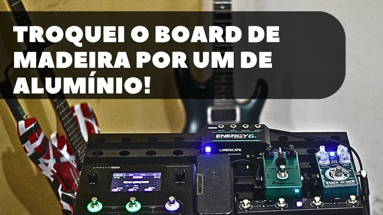 PEDALBOARD mais barato do mercado livre! Vale a pena?