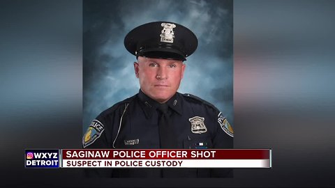 Saginaw Township officer shot in face gives chilling account on police radio