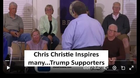 Chris Christie's Hope Tweets inspires many… Trump fans