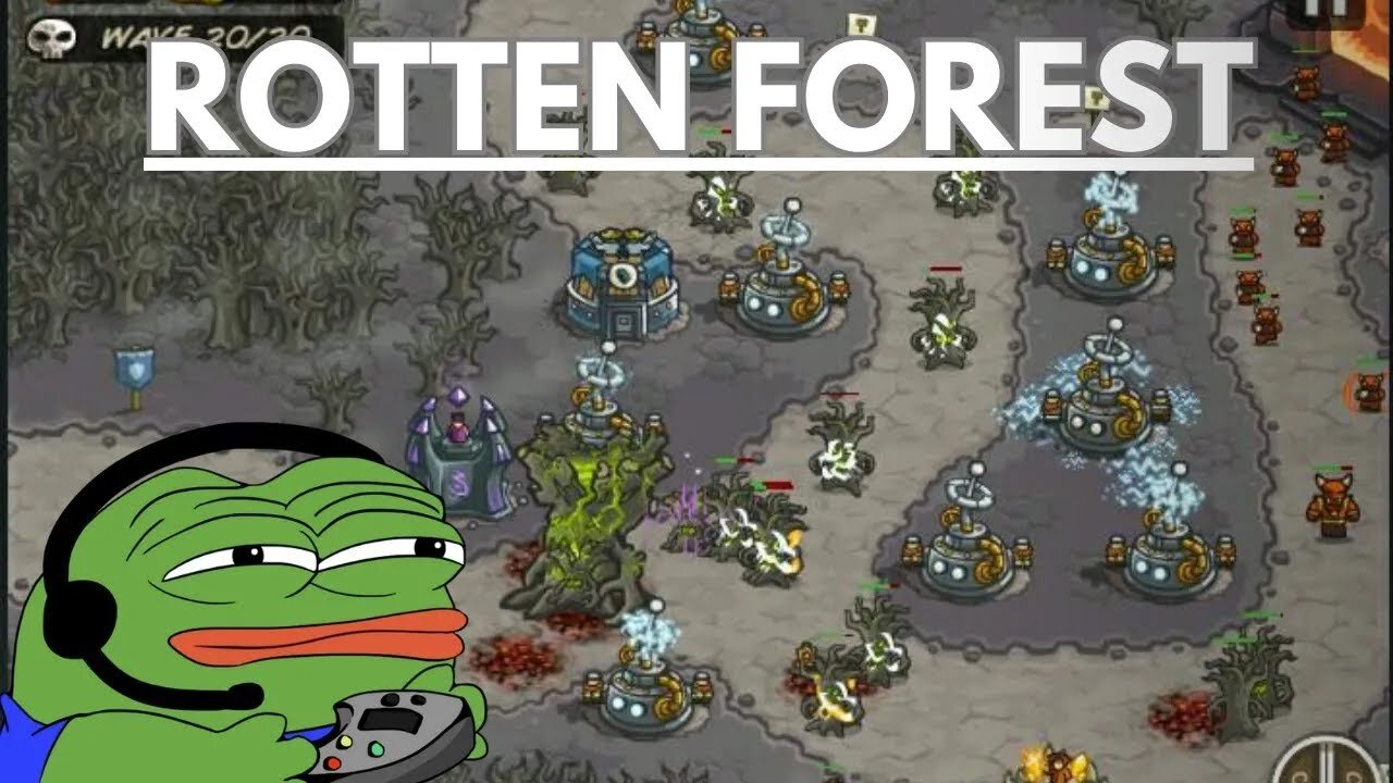 Kingdom Rush How To Beat All Levels - Rotten Forest - Mastering Kingdom Rush Tactics - Tower Defense