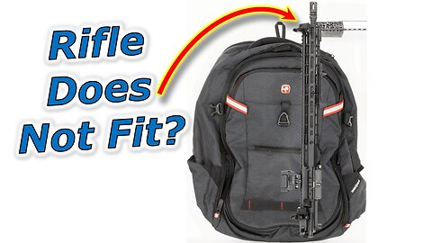 Trump Shooter's Rifle Too Big For Backpack?