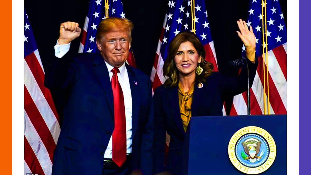Kristi Noem May Be DT's Running Mate