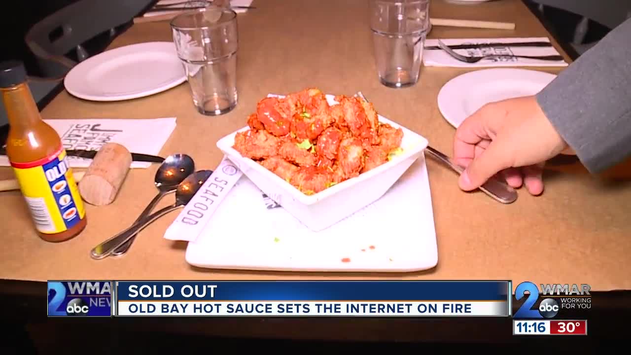 Old Bay Hot Sauce breaks the internet