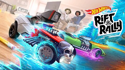 Streaming Hot Wheels Rift Rally on PS5 for the first time!