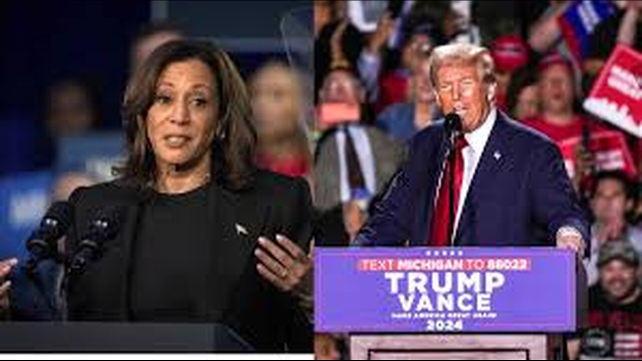 Trump, Harris head to battleground states of Michigan and Wisconsin