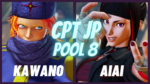 SFV CE 🌟 Kawano (Kolin) vs Aiai (Juri)👉 2021 CPT Japan 1 Pool 8