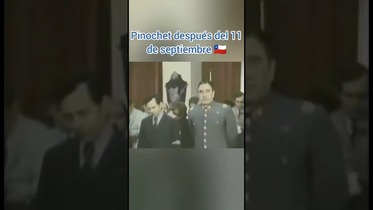 Pinochet después del 11 de Septiembre de 1973