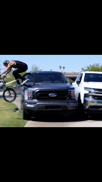 Backflip to truck smash. 😢