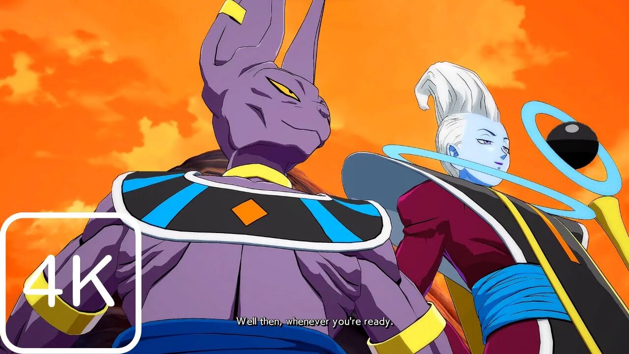 [4K] Beerus VS Neppa | DRAGON BALL FIGHTERZ