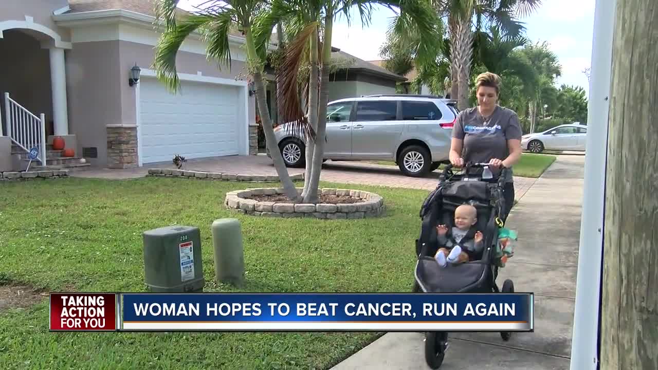 Mom who battled cancer while pregnant and her 'miracle son' train for Miles For Moffitt together