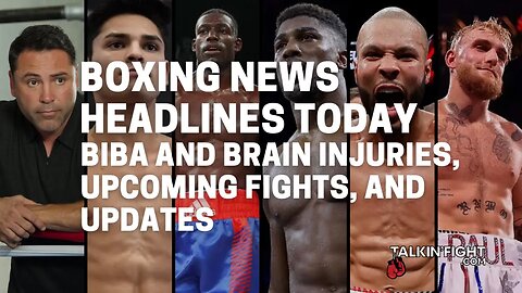 BIBA and Brain Injuries, Upcoming Fights, and Updates | Talkin' Fight