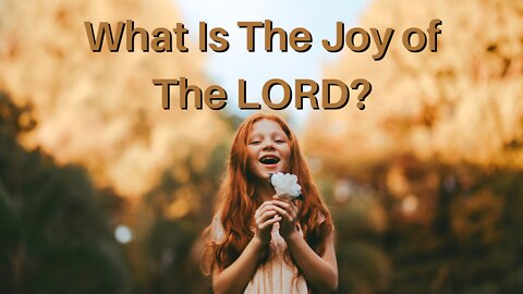 What Is The Joy of The LORD?