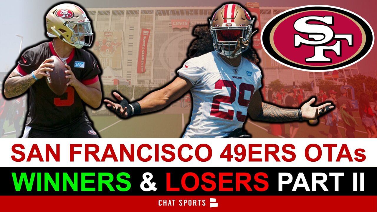 Jordan Mason, Trey Lance, Talanoa Hufanga | Brandon Aiyuk Struggling? 49ers OTAs Winners & Losers