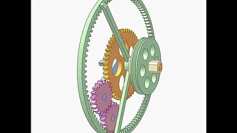2915 4 gear planetary mechanism G1