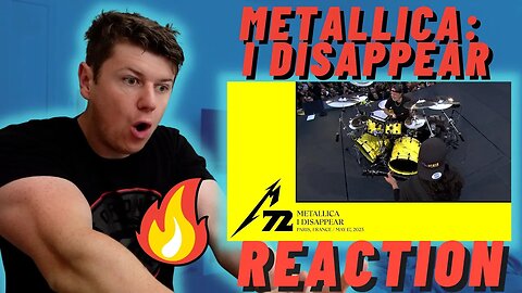 Metallica: I Disappear LIVE IN Paris, France - IRISH REACTION