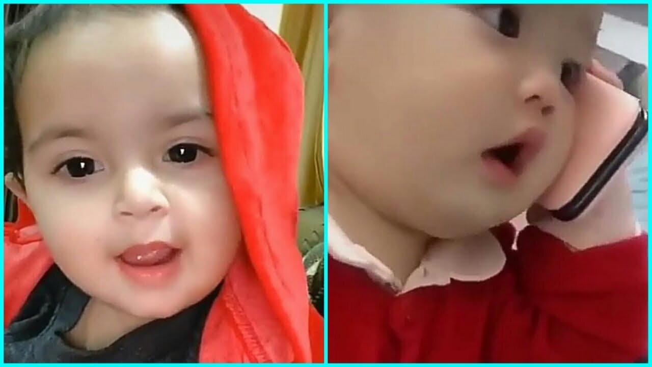 Cute Baby Saying Papa || Cute Baby Say Papa comel