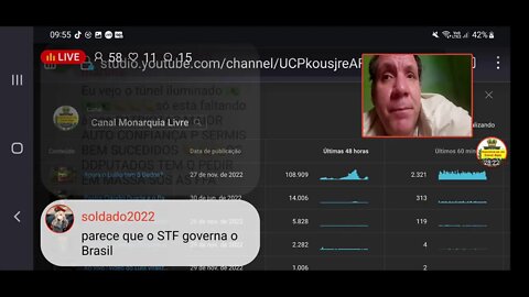 Ao vivo: Tik Tok libera live para o Monarquia Livre no tik tok