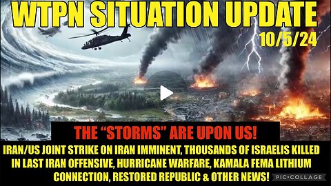 Shituation (10/5/24) Thousands Of Israelis Killed, WW3 (10/4/24) SOLAR STORM INBOUND