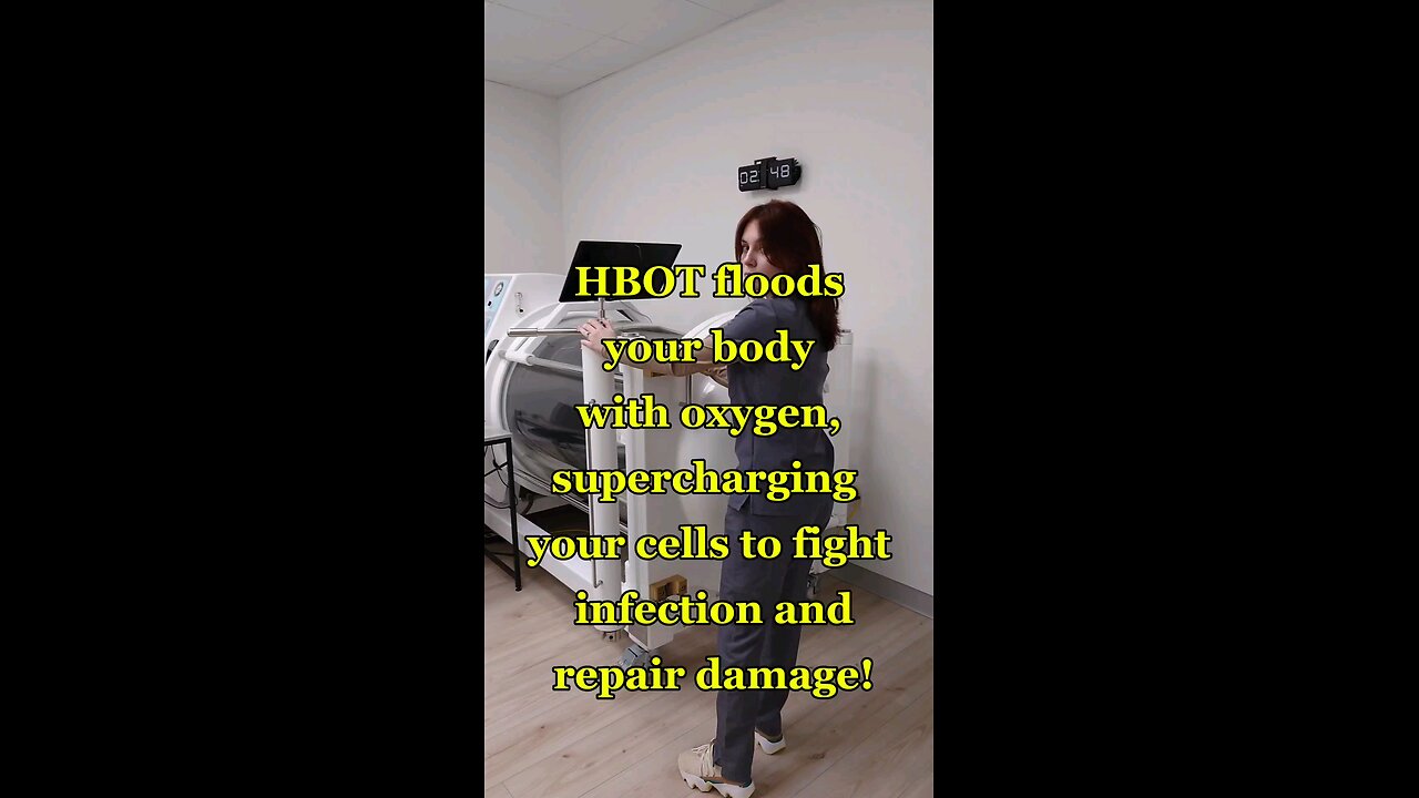 Unlock the power of oxygen with Hyperbaric Oxygen Therapy (HBOT)!