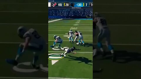 CHRISTIAN MCCAFFREY HURDLE IN MADDEN