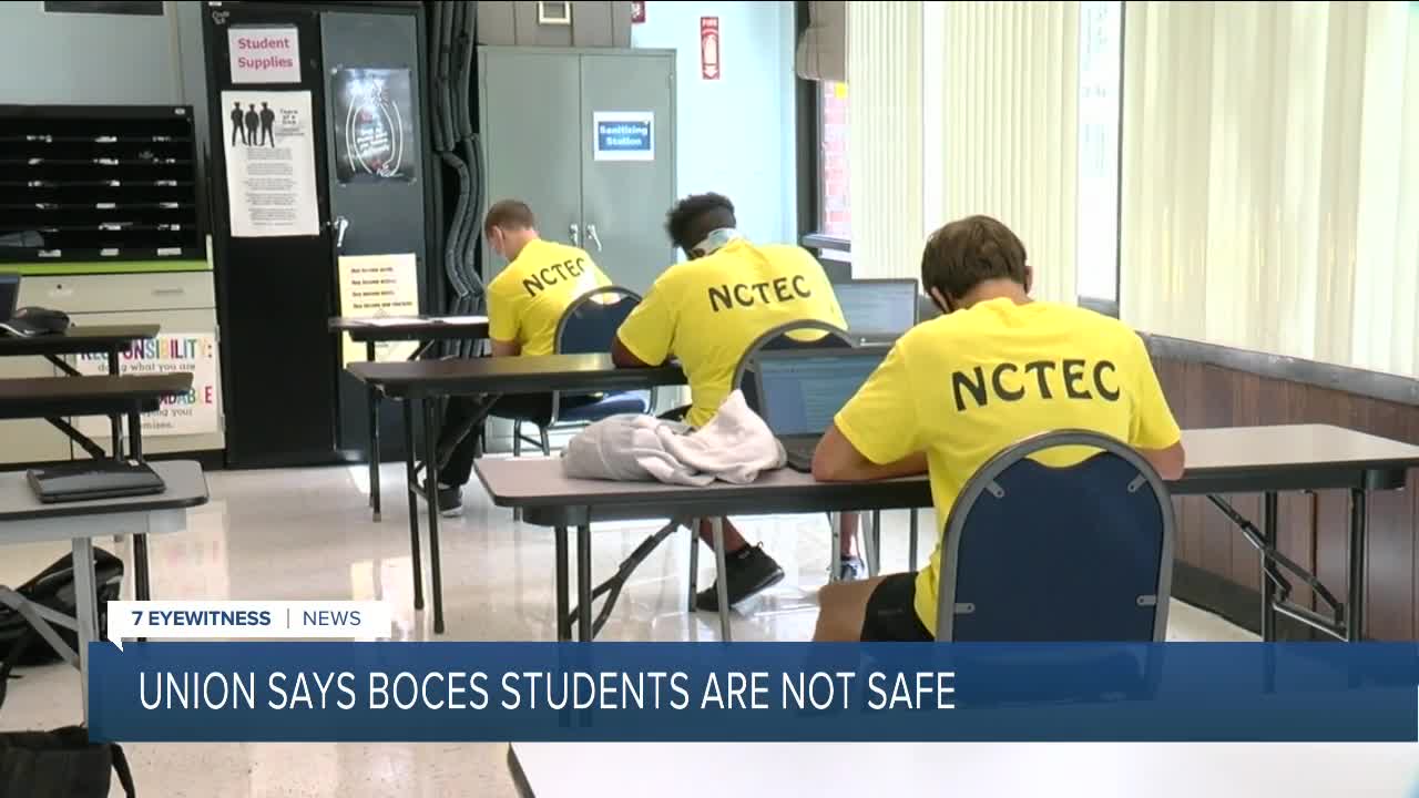 Union claims Orleans Niagara BOCES reopen plan is not protecting students & teachers