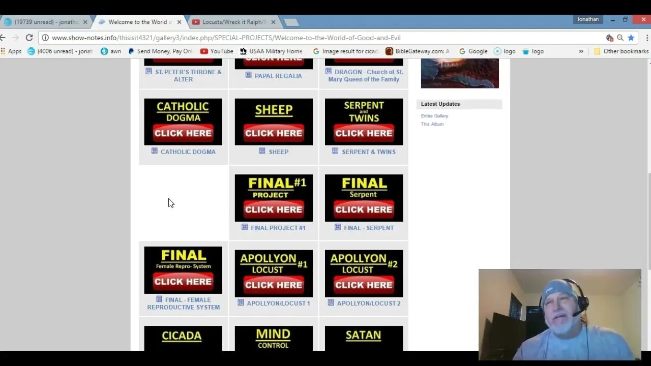 Status Update - Jonathan Kleck