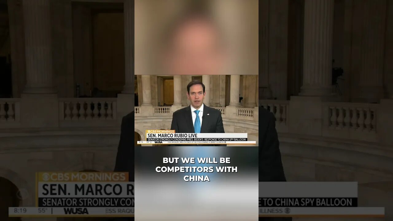 Senator Rubio - “The United States and China are engaged in a great power competition.”