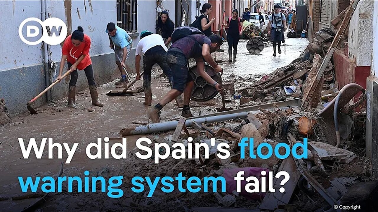 As Spain’s flood death toll rises, authorities under fire for warning system failure | DW News