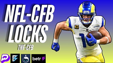 PRIZEPICKS / BETR PICKS -TNF - TOP PLAYER PROPS! 10/24/24