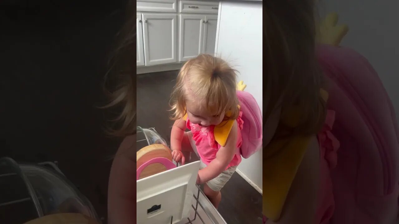Licking them Dishes…