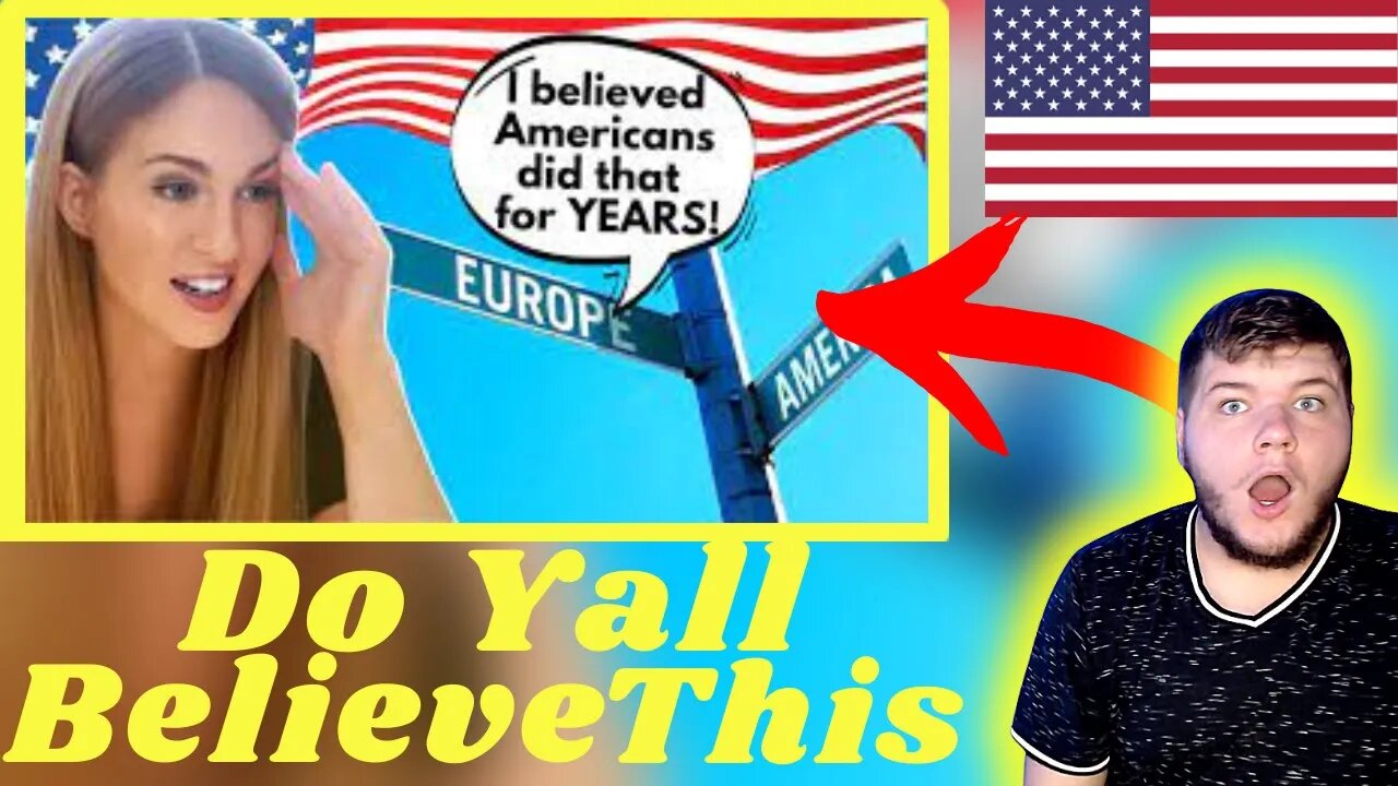 Americans First Time Seeing | 10 Lies Europeans Believe About American People