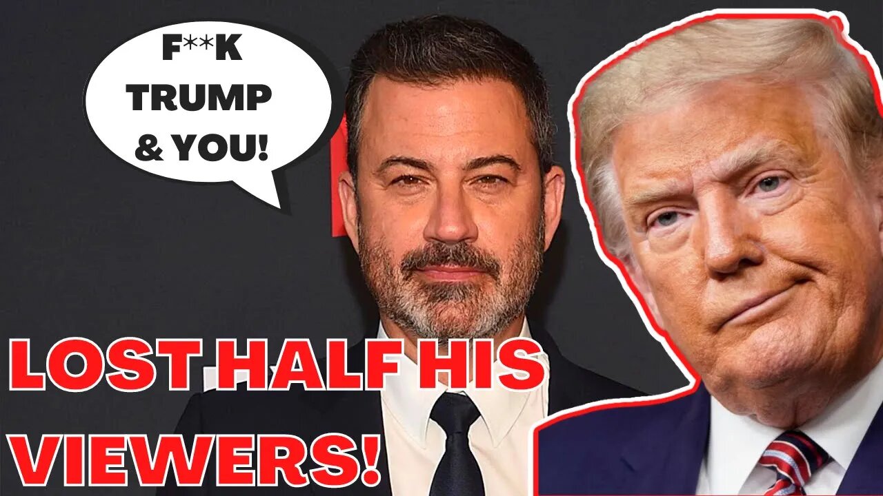 Jimmy Kimmel Lost Over HALF OF HIS VIEWERS After BASHING "YOU KNOW WHO!" Woke ABC Did NOT CARE?!