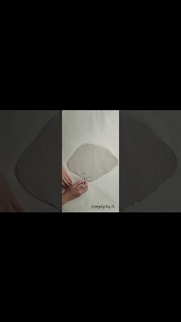 AIR DRY CLAY SCALLOP DECORATIVE BOWL #shorts #airdryclay #doityourself #claybowl #claycreations