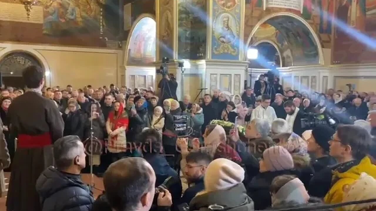 🇺🇦GraphicWar🔥"Historical Moment" Baptism Kyiv-Pechersk Church(Monastery) - Glory to Ukraine#shorts