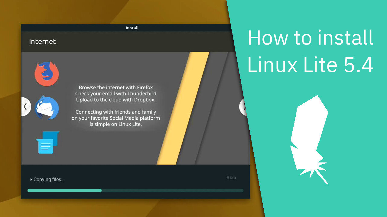 How to install Linux Lite 5.4