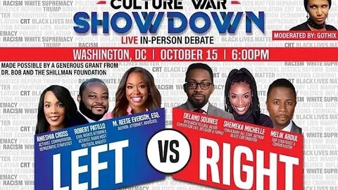 REACTION: #WalkAway's Black American Culture War LIVE Debate.