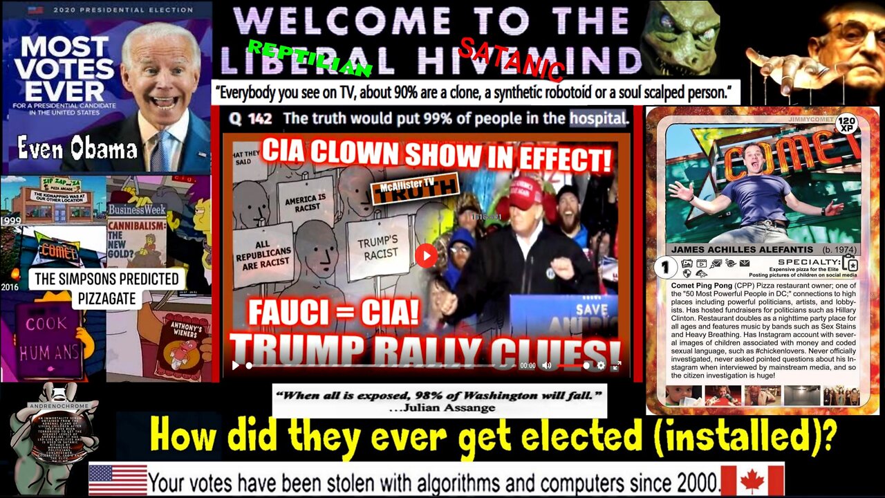 TRUMP RALLY CLUES! NEWS UPDATE! CIA LAWSUITS! WELCOME 2 THE CLOWN SHOW!