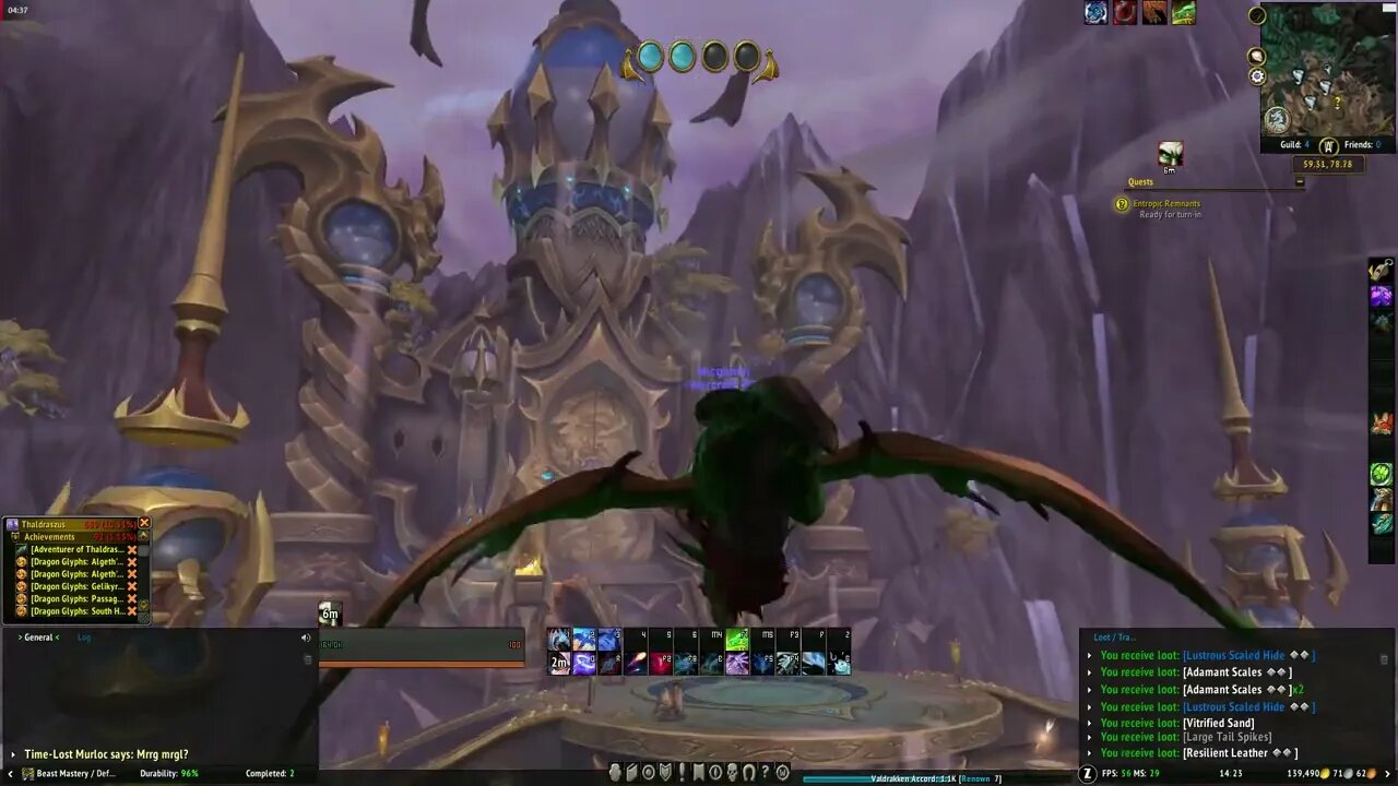 World of Warcraft Dragonflight Entropic Remnants