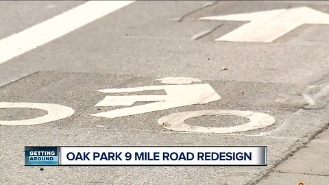 Oak Park 9 Mile Road redesign