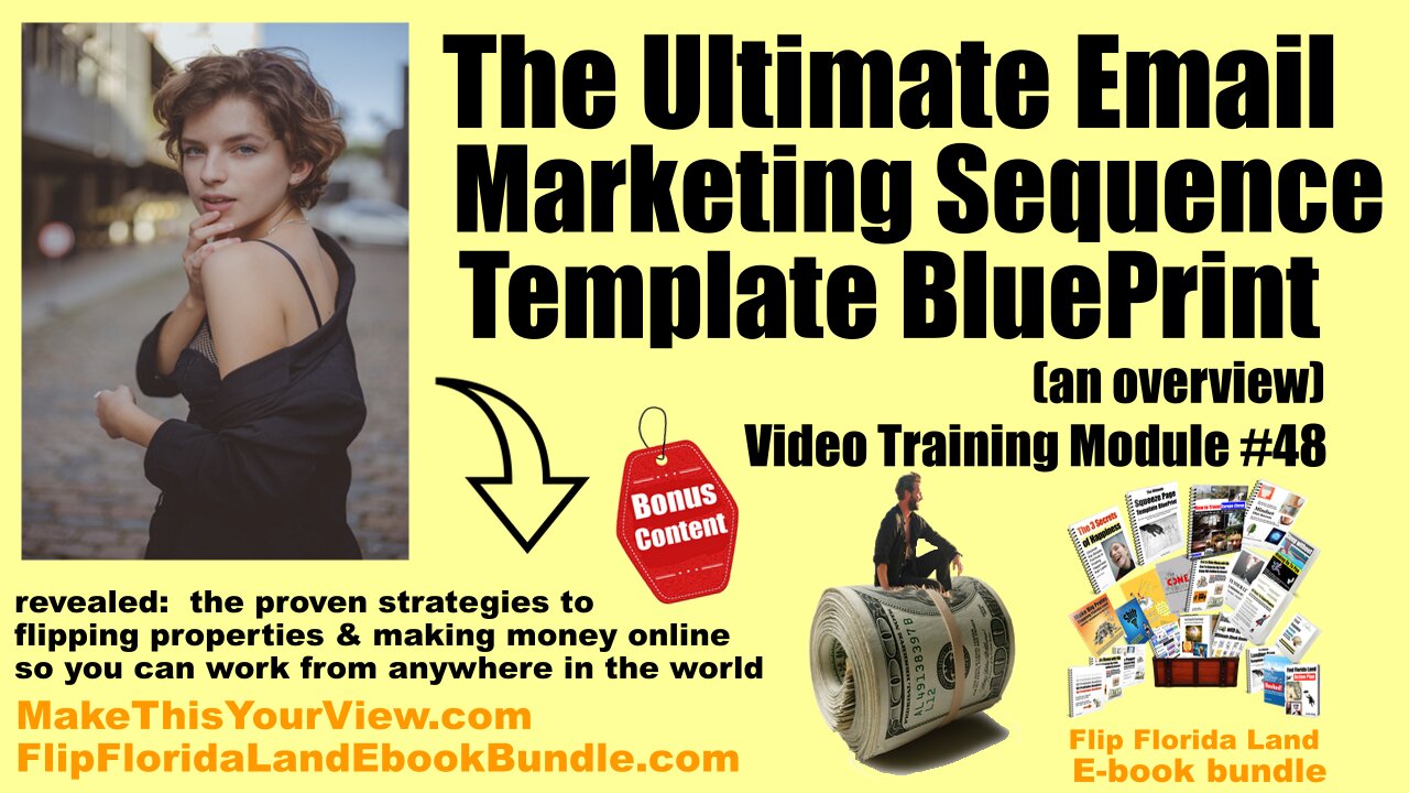 Video Training Module #48 - The Ultimate Email Marketing Sequence Template Blueprint - An Overview