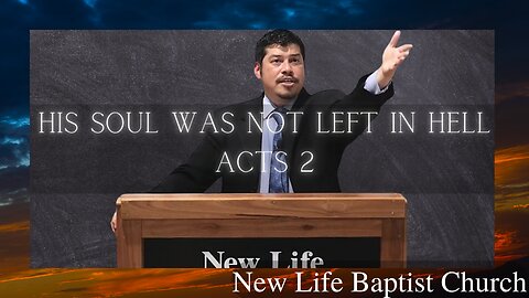 Full Preaching | His Soul was Not Left in Hell Acts 2 (Part 2)