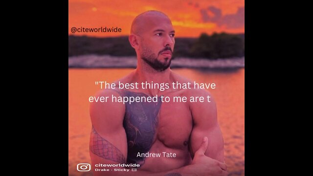 🔥 Andrew Tate Quote From Interview w/ PBD Podcast