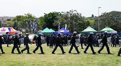 SOUTH AFRICA - Durban - Safer City operation launch (Videos) (wNX)