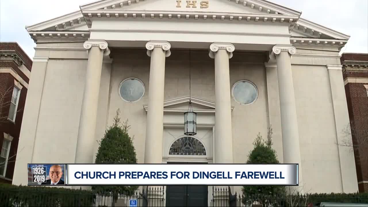 Church prepares for DIngell farewell