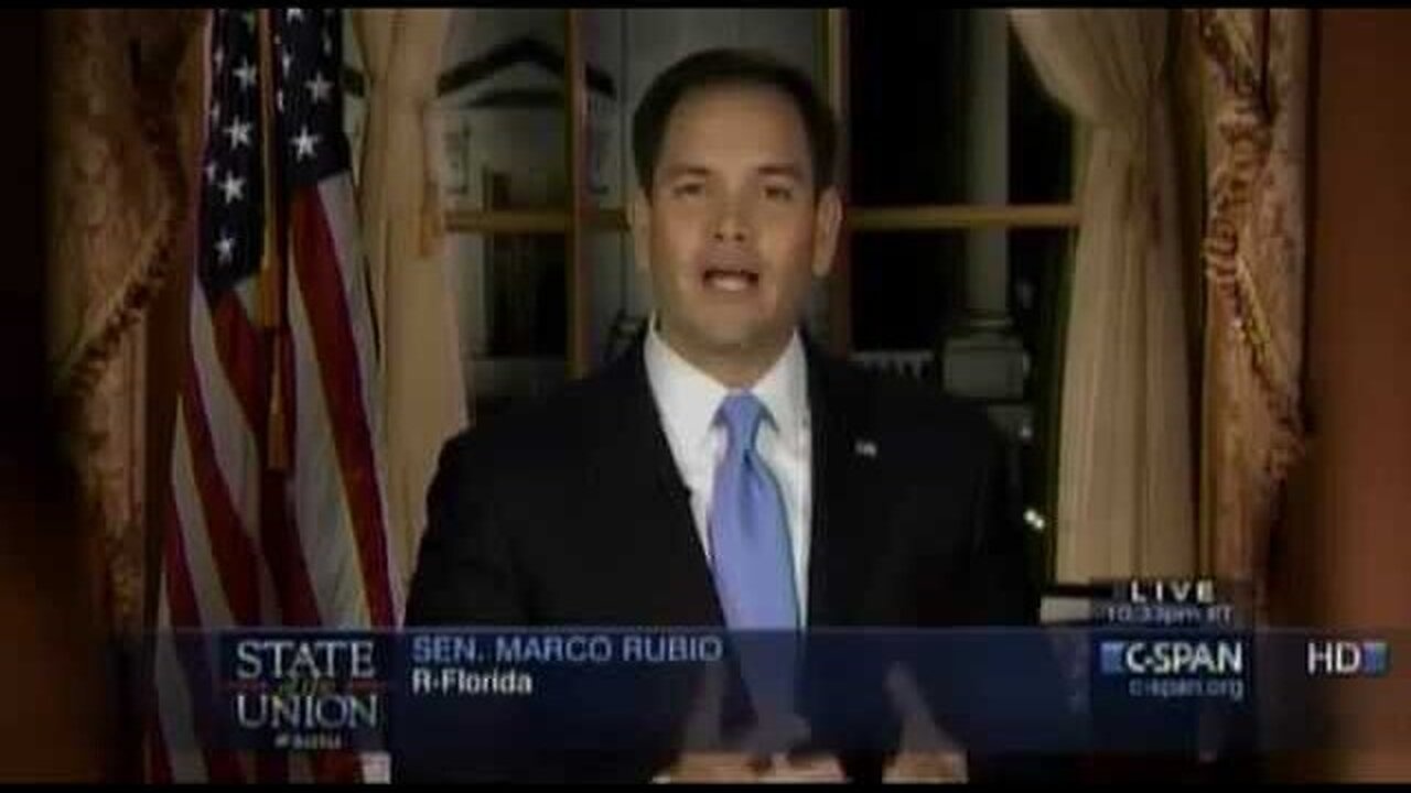 Rubio Delivers Republican Address to the Nation