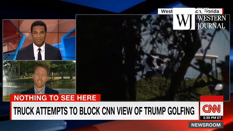 Secret Service Responds To Cnn Complaints About Truck Blocking Cameras From Filming Trump