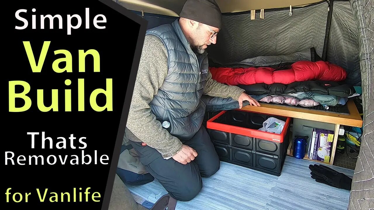 Basic Vanlife Build for Camping